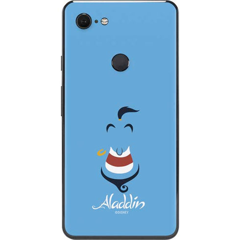 Disney Aladdin Genie Outline Art Google Pixel 3 XL Skin